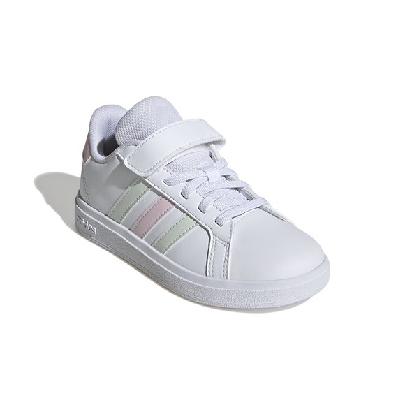 Παιδικά Παπούτσια Adidas Court 2.0 για Κορίτσια Pastel (Μεγέθη 28-34) - ΛΕΥΚΟ φωτογραφία