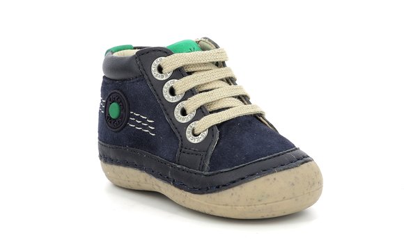 Βρεφικά Παπούτσια Kickers Sonistreet για Αγόρια Navy Blue (Μεγέθη 19-23) - ΜΠΛΕ φωτογραφία