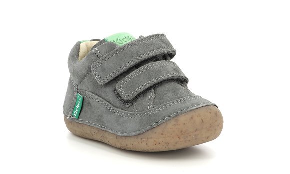 Βρεφικά Παπούτσια Kickers Sostankro για Αγόρια Grey (Μεγέθη 19-23)