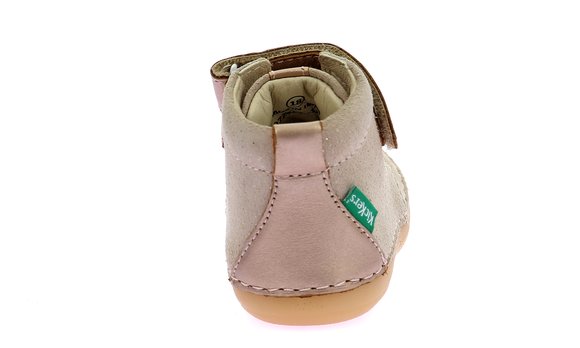 Βρεφικά Παπούτσια Kickers Sonizikro για Κορίτσια Beige Champagne (Μεγέθη 19-23)