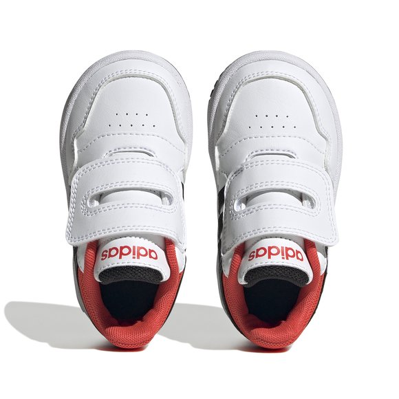 Βρεφικά Παπούτσια Adidas Hoops 3.0 για Αγόρια White (Μεγέθη 20-27) - ΛΕΥΚΟ φωτογραφία