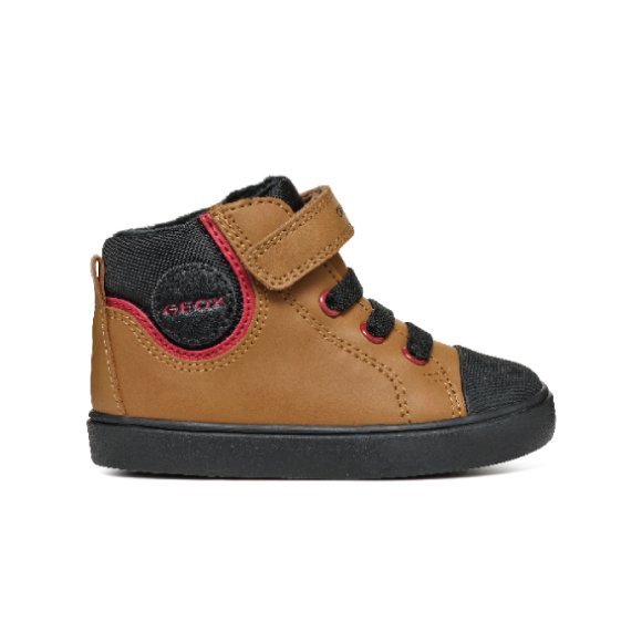 Βρεφικά Παπούτσια Geox B Gisli για Αγόρια Brown/Black (Μεγέθη 22-27)