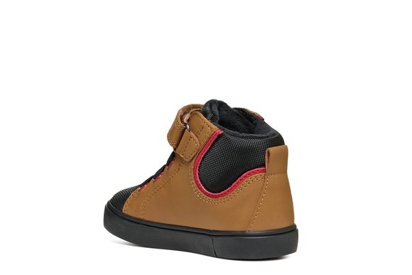Βρεφικά Παπούτσια Geox B Gisli για Αγόρια Brown/Black (Μεγέθη 22-27)