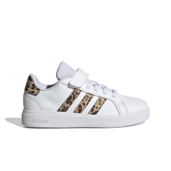 Παιδικά Παπούτσια Adidas Grand Court για Κορίτσια Animal Print (Μεγέθη 28-35)
