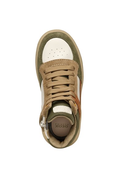 Παιδικά Παπούτσια Geox Theleven για Αγόρια Warm Tones (Μεγέθη 27-36)