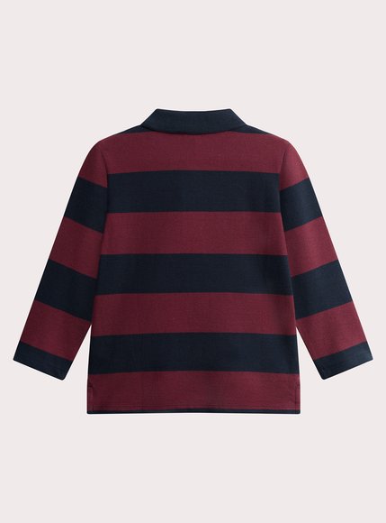 Παιδική Μπλούζα για Αγόρια Striped Burgundy