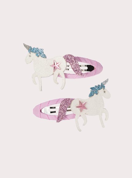 Σετ Παιδικά Κοκκαλάκια για Κορίτσια Magic Unicorns 2 τμχ