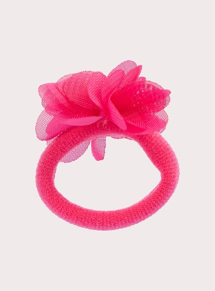 Σετ Παιδικά Λαστιχάκια για Κορίτσια Floral 4 τμχ