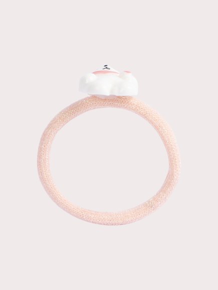 Σετ Παιδικά Λαστιχάκια Μαλλιών για Κορίτσια Loving Bears 4 τμχ