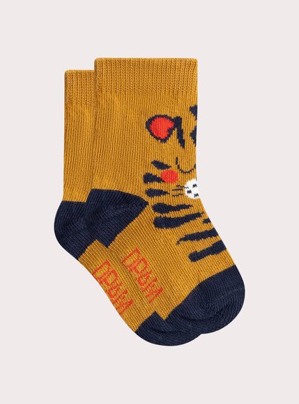 Βρεφικές Κάλτσες για Αγόρια Yellow Tiger