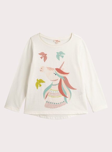 Παιδική Μπλούζα για Κορίτσια Carefree Unicorn