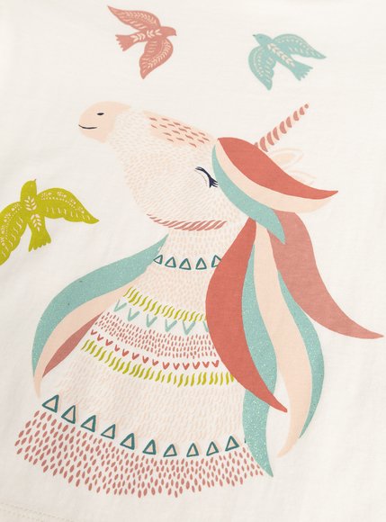 Παιδική Μπλούζα για Κορίτσια Carefree Unicorn