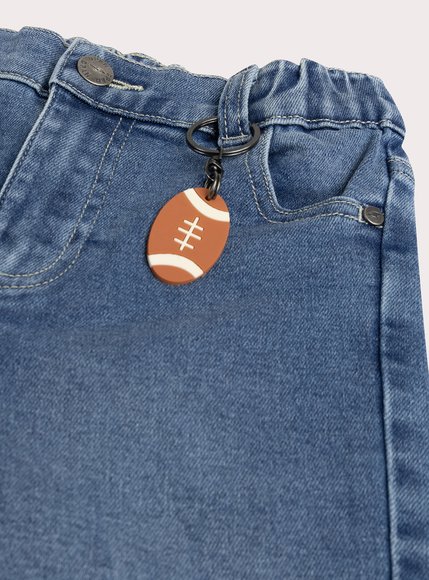 Παιδικό Τζιν Παντελόνι για Αγόρια Rugby Ball