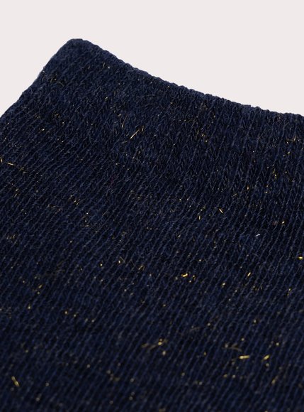Παιδικές Κάλτσες για Κορίτσια Navy Sequined - ΜΠΛΕ φωτογραφία