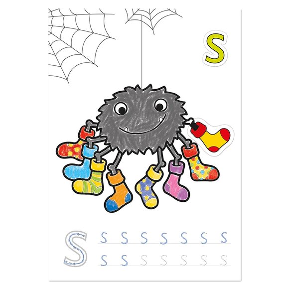 Παιδικό Βιβλίο Ζωγραφικής Orchard Toys-ABC - ΠΟΛΥΧΡΩΜΟ φωτογραφία