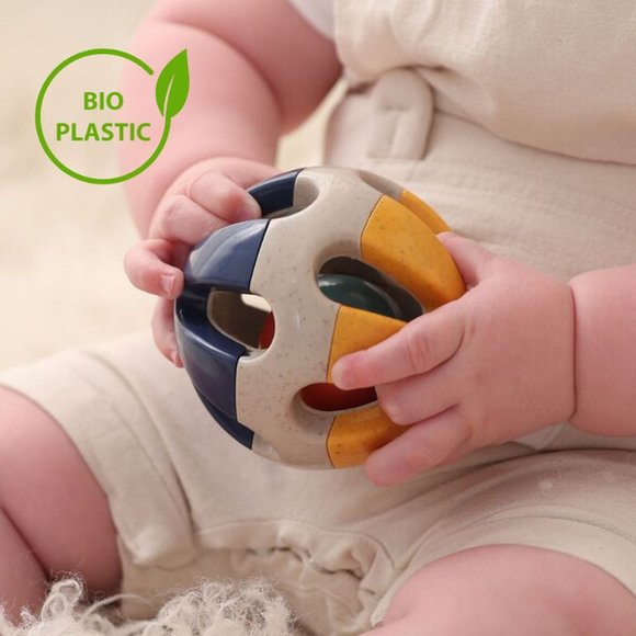 APLAY Βρεφικό Παιχνίδι Tolo Toys: Πολύχρωμη μπάλα-κουδουνίστρα - ΠΟΛΥΧΡΩΜΟ