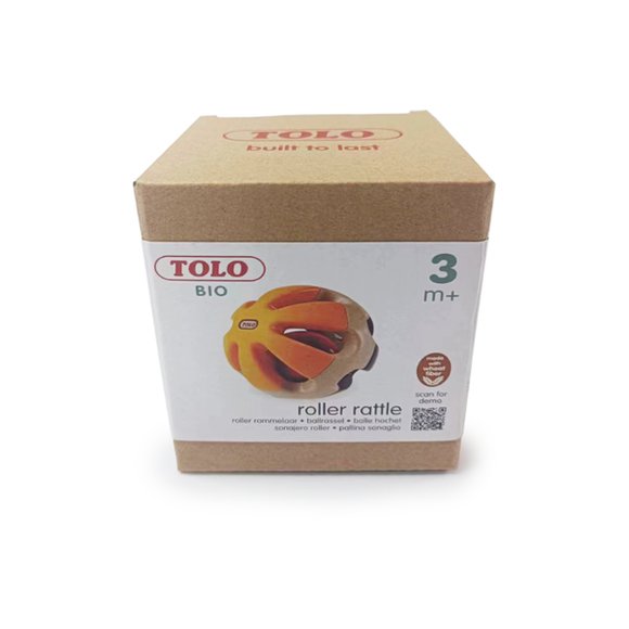 Βρεφικό Παιχνίδι Tolo Toys: Πολύχρωμη μπάλα-κουδουνίστρα