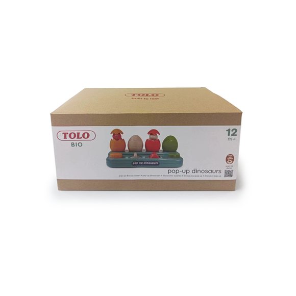 Βρεφικό Παιχνίδι Tolo Toys: Παιχνίδι pop up με δεινόσαυρους