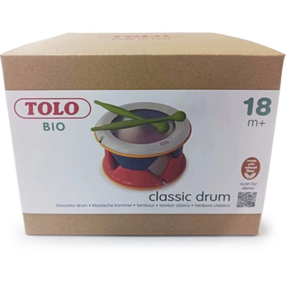Βρεφικό Διπλό τύμπανο Tolo Toys - ΠΟΛΥΧΡΩΜΟ φωτογραφία