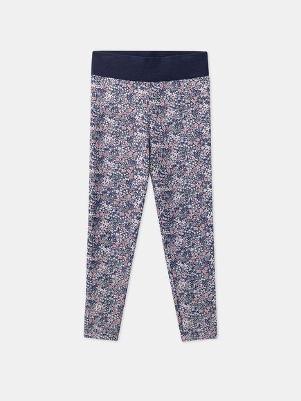 Παιδικό Κολάν για Κορίτσια Navy Floral