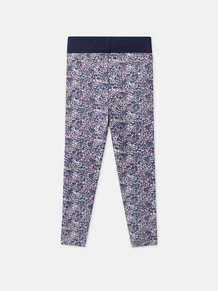 Παιδικό Κολάν για Κορίτσια Navy Floral