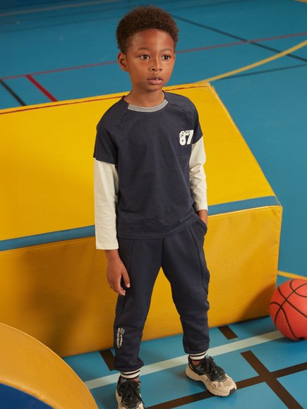 Παιδικό Παντελόνι Φόρμας για Αγόρια Navy Championship