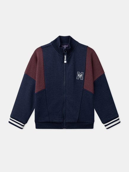 Παιδική Ζακέτα για Αγόρια Navy/Burgundy
