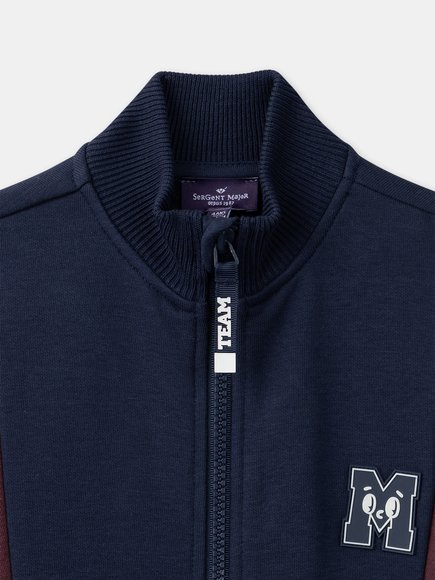 Παιδική Ζακέτα για Αγόρια Navy/Burgundy