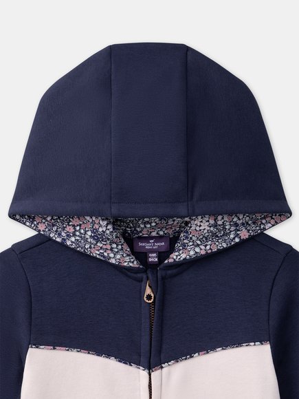 Παιδική Ζακέτα για Κορίτσια Navy Floral