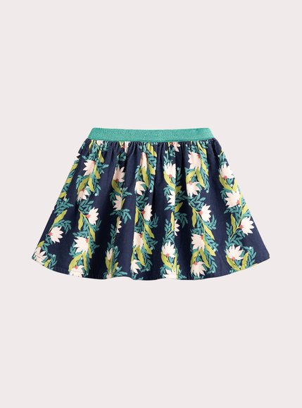 Παιδική Φούστα για Κορίτσια Navy Flowers