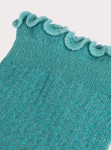 Παιδικές Κάλτσες για Κορίτσια Glittery Emerald