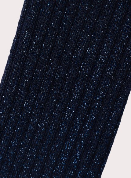 Παιδικό Καλσόν για Κορίτσια Ribbed Navy