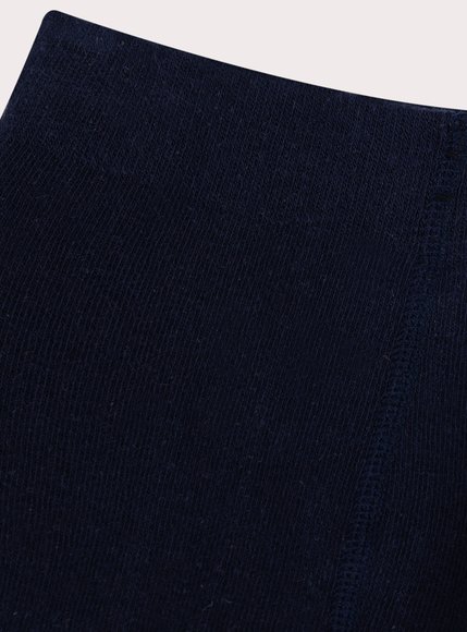 Παιδικό Καλσόν για Κορίτσια Ribbed Navy