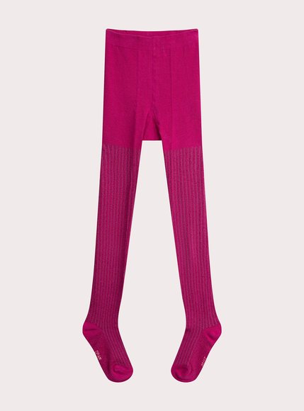 Παιδικό Καλσόν για Κορίτσια Ribbed Pink