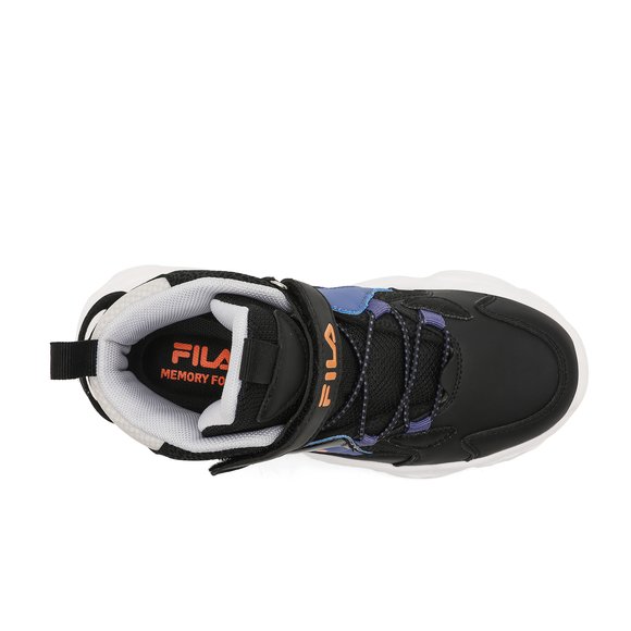 Παιδικά Παπούτσια Fila Memory Squad για Αγόρια Black (Μεγέθη 28-35)