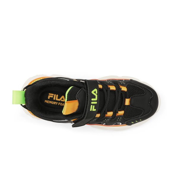 Βρεφικά Παπούτσια FILA Memory Spinel για Αγόρια Black (Μεγέθη 23-27)