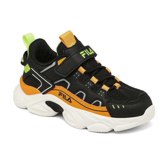 Βρεφικά Παπούτσια FILA Memory Spinel για Αγόρια Black (Μεγέθη 23-27)