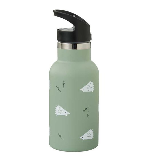 FRESK Παιδικό Παγούρι με Καλαμάκι Fresk-Hedgehog 350ml - ΠΡΑΣΙΝΟ