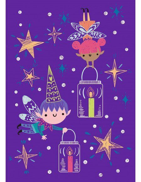 Παιδικό Βιβλίο Ζωγραφικής Avenir-Scratch Elves