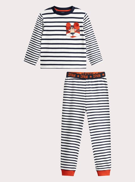 Παιδικές Πιτζάμες για Αγόρια Stripped Tiger