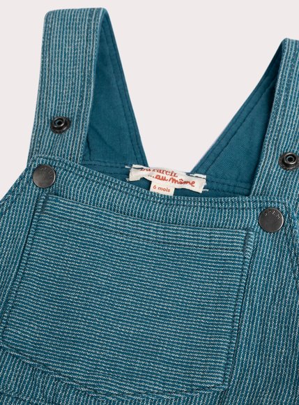 Βρεφική Σαλοπέτα για Αγόρια Stripped Denim