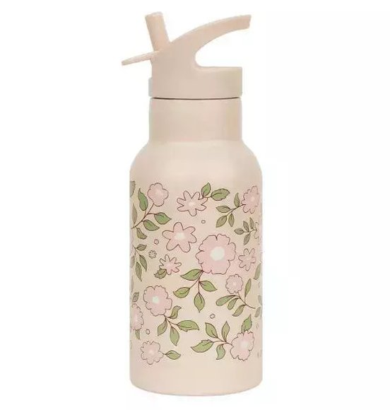 A-PLAY Παιδικό Παγούρι-Θερμός A little lovely company Blossoms Pink 350ml - ΕΚΡΟΥ