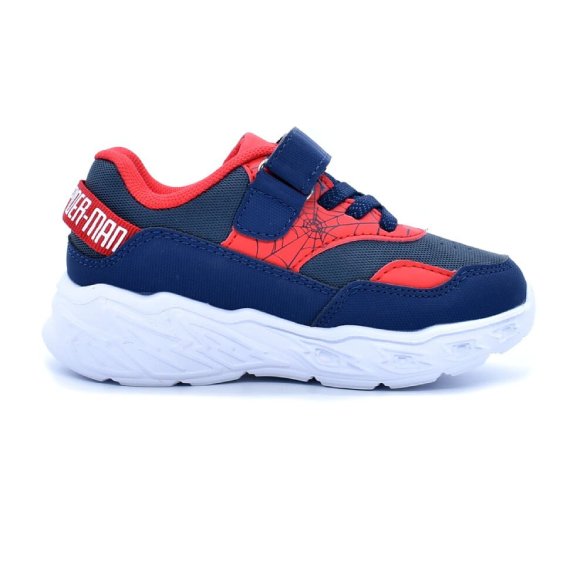 Παιδικά Παπούτσια Disney για Αγόρια Navy Spiderman (Μεγέθη 25-33)