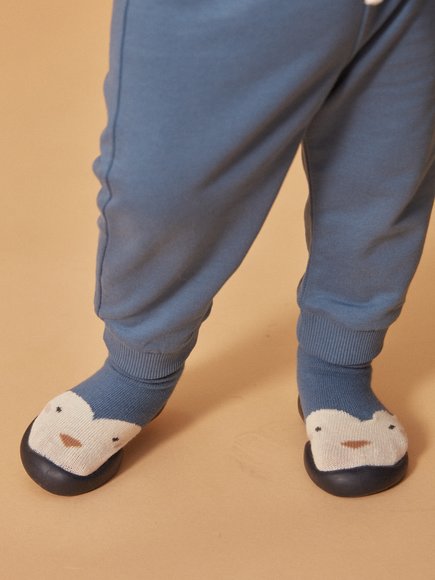 Βρεφικές Παντόφλες για Αγόρια Blue Cutie (Μεγέθη 18-23) - ΛΕΥΚΟ φωτογραφία