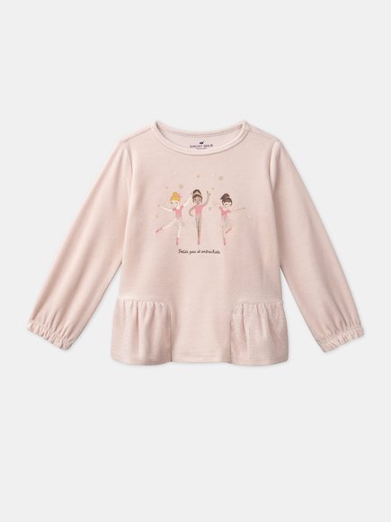 Παιδικές Πιτζάμες για Κορίτσια Pink Ballerina