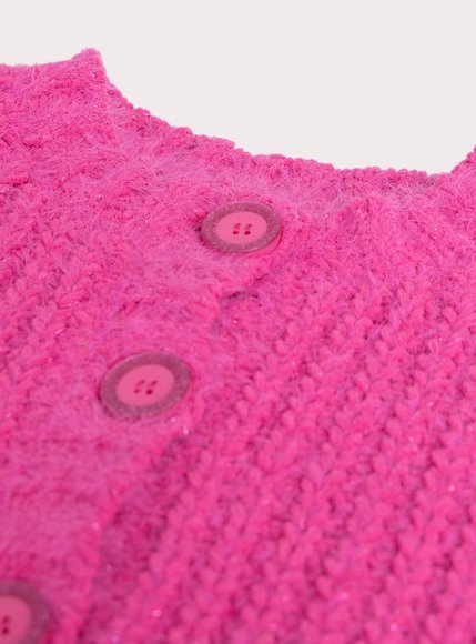Παιδική Ζακέτα για Κορίτσια Pink Knit