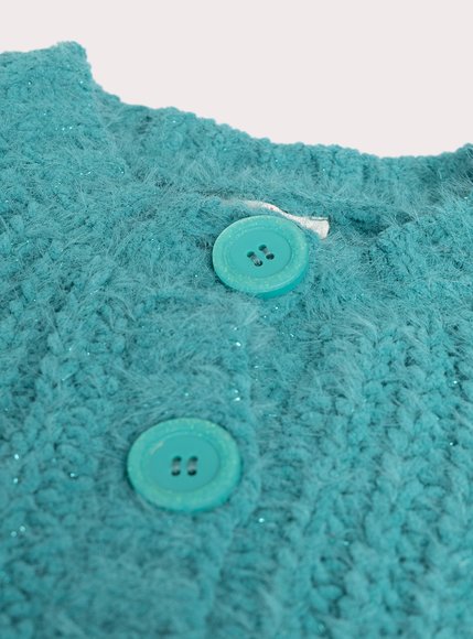 Παιδική Ζακέτα για Κορίτσια Blue Knit