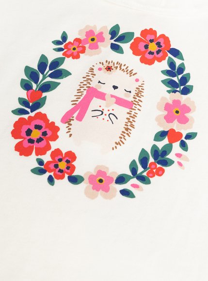 Βρεφική Μπλούζα για Κορίτσια Lovely Hedgehog