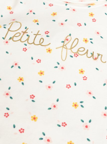 Βρεφική Μπλούζα για Κορίτσια Petite Fleur