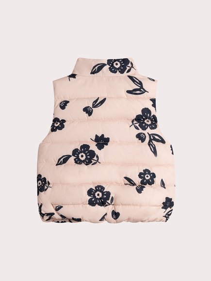 Βρεφικό Αμάνικο Μπουφάν για Κορίτσια Vintage Flowers